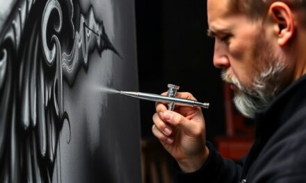 An introduction to the art technique Airbrushing