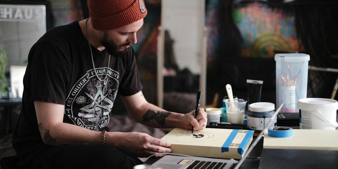 The life story of the artist John Brett