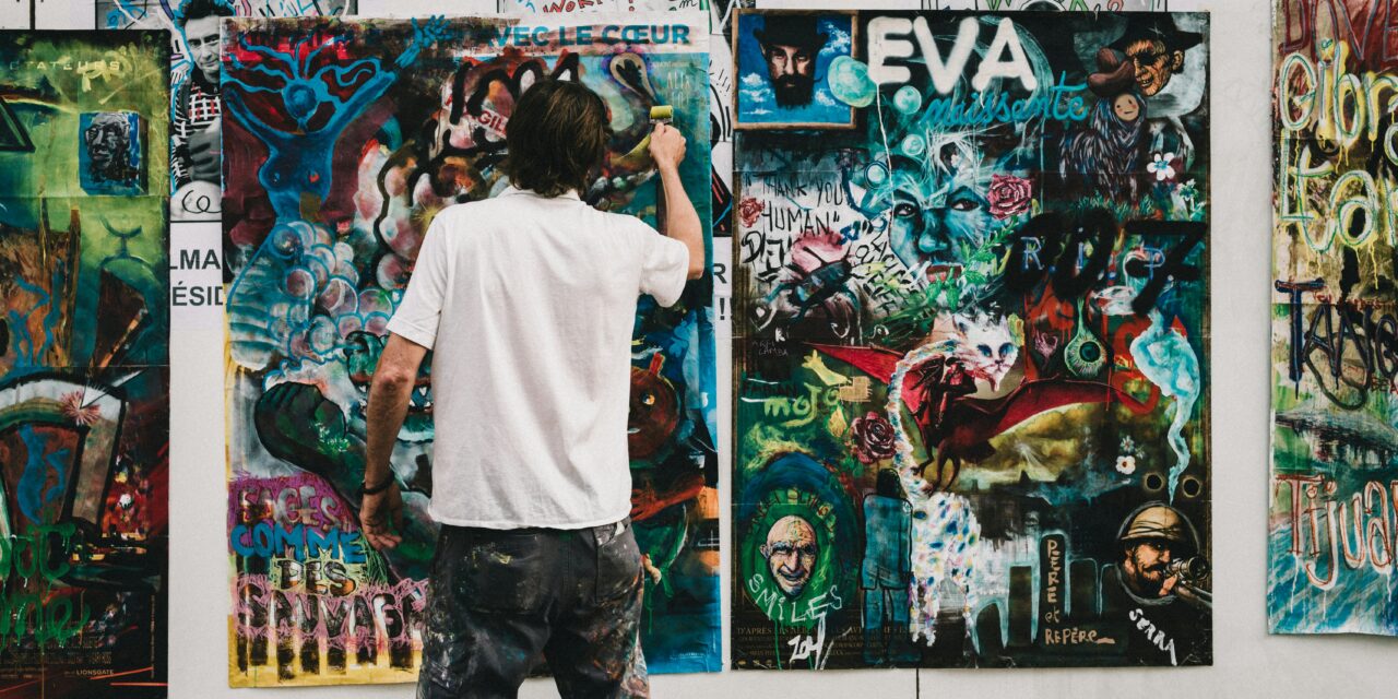 The life story of the artist Benjamin West