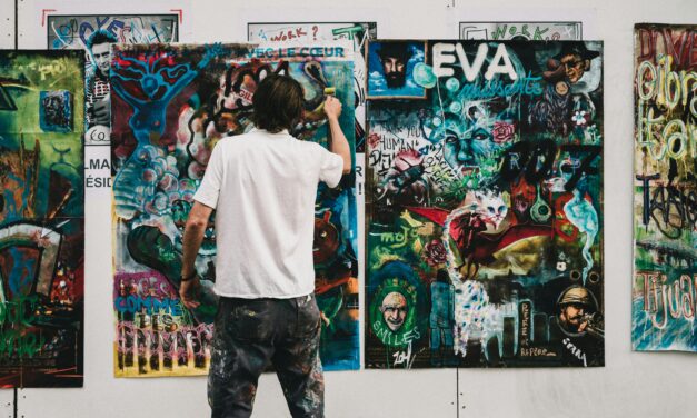 The life story of the artist Benjamin West