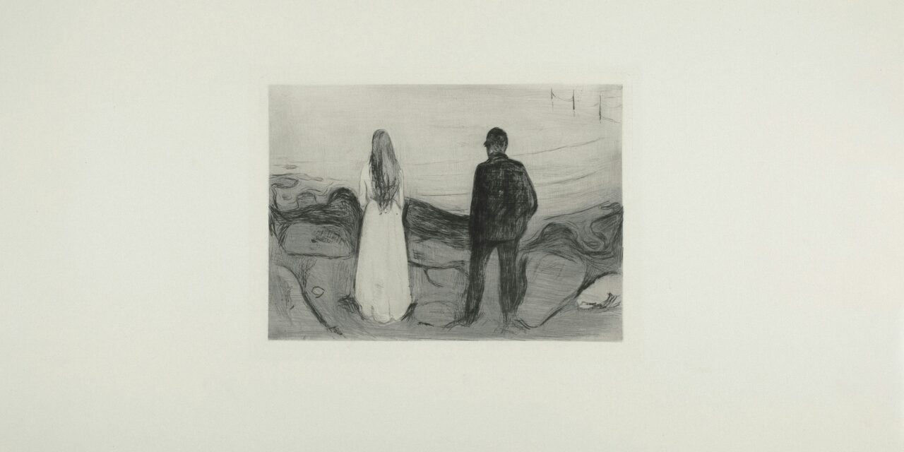 The life story of the artist Edvard Munch