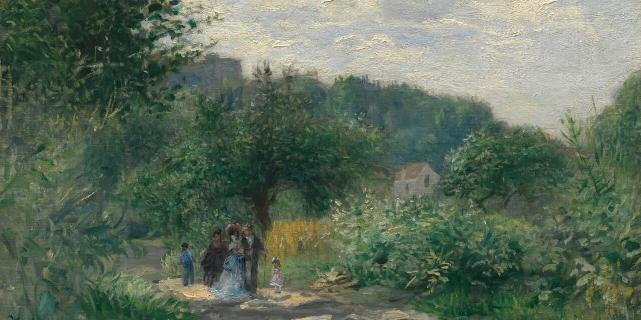 The life story of the artist Auguste Renoir