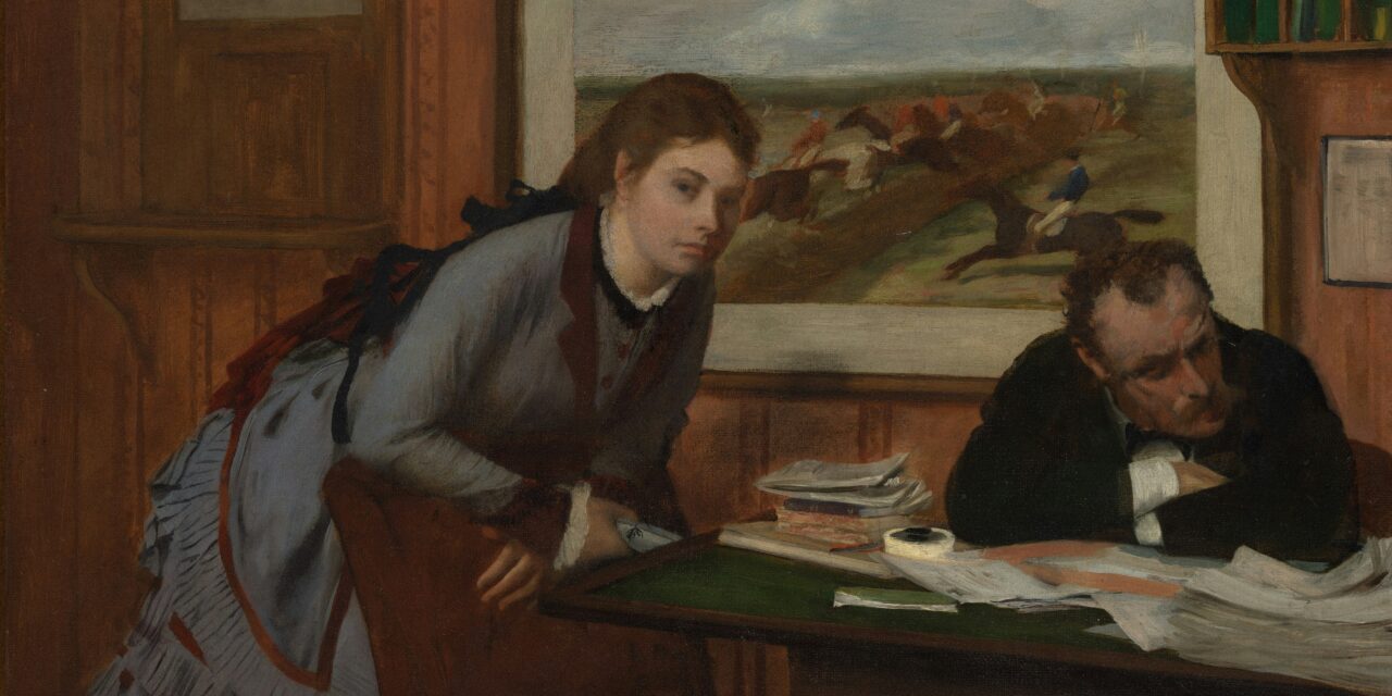 The life story of the artist Edgar Degas